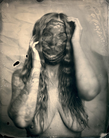 The Veiled Goddess, after Delville